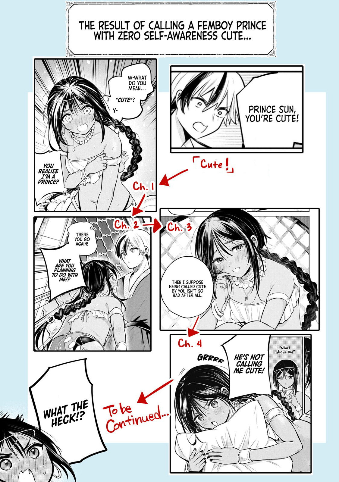 Prince Sun wanna be a wife Chapter 6.5 page 3 - 