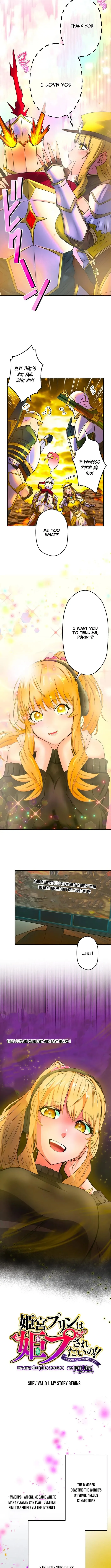 Princess Himiya Purin Just Wants to Be Carried!! – A Beautiful Girl Gamer’s Life in Another World Chapter 1 page 5 - 