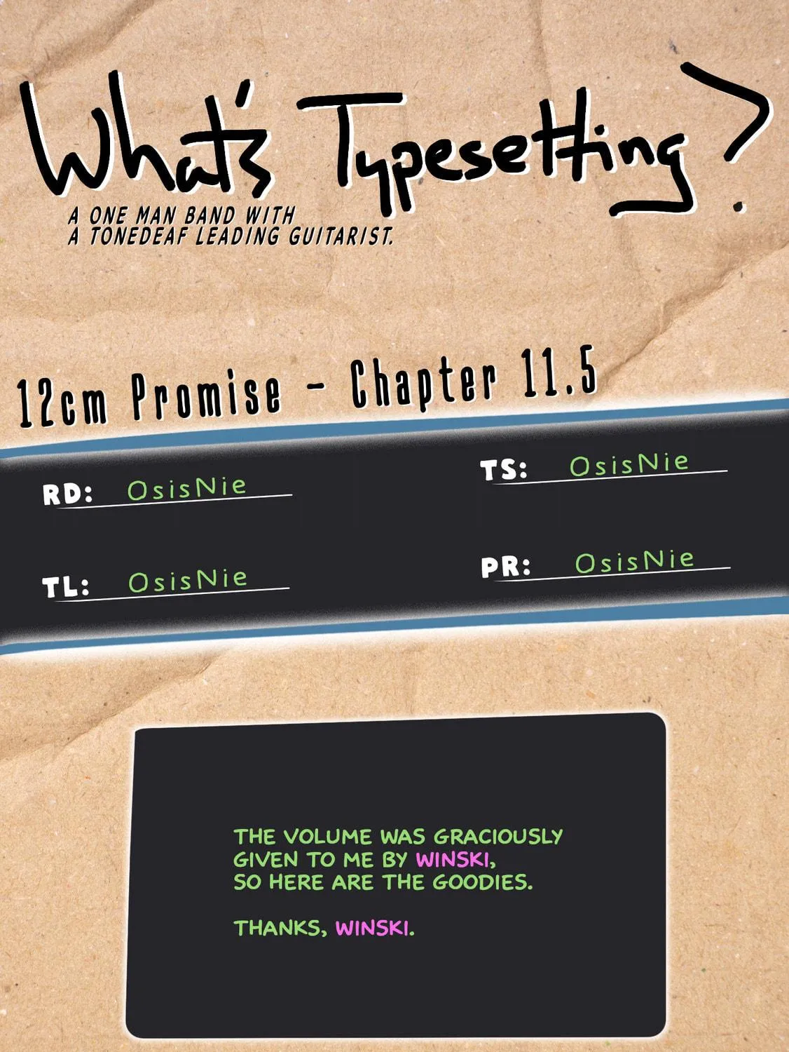 Promise of 12cm with Cool Girl Chapter 11.5 page 35 - 