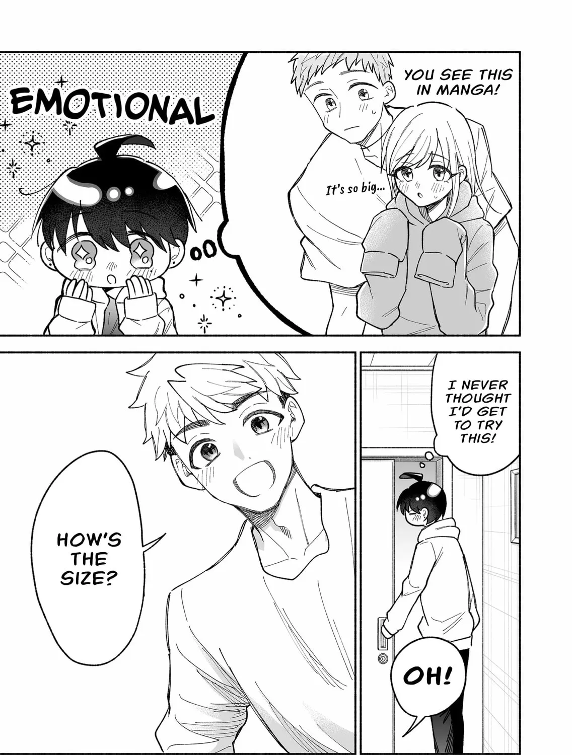 Promise of 12cm with Cool Girl Chapter 12.5 page 21 - 