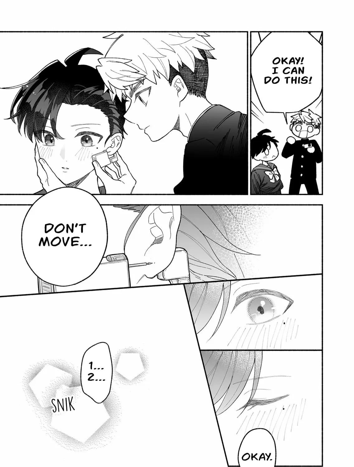 Promise of 12cm with Cool Girl Chapter 17.5 page 21 - 