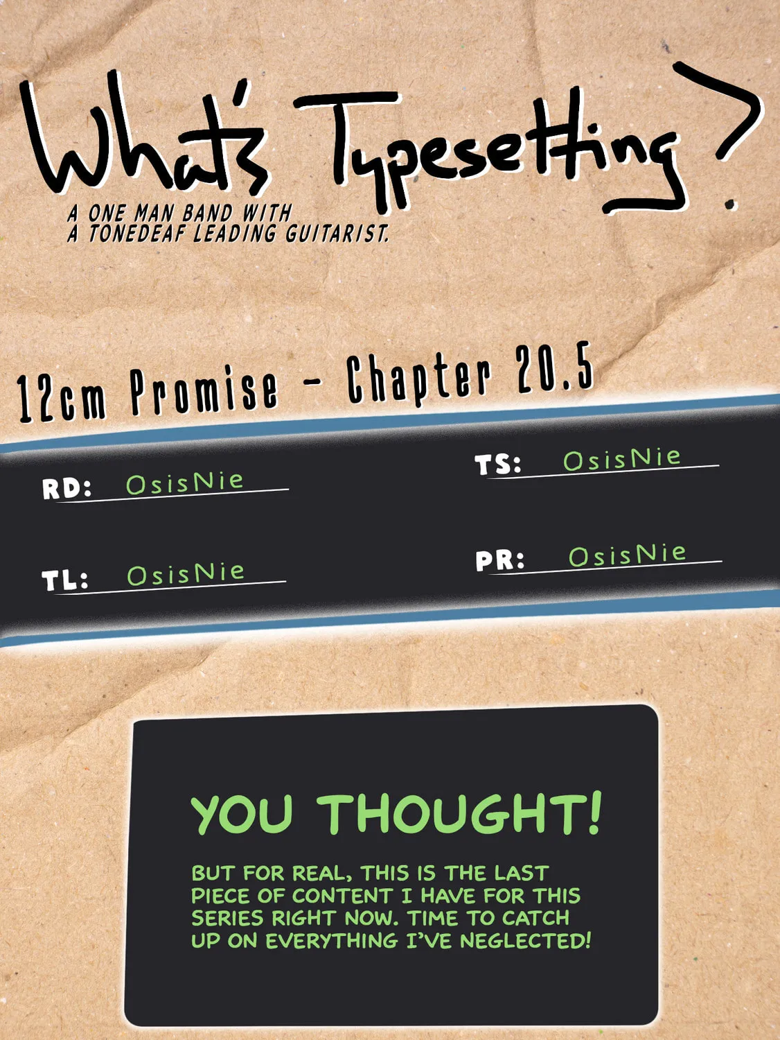 Promise of 12cm with Cool Girl Chapter 20.5 page 31 - 