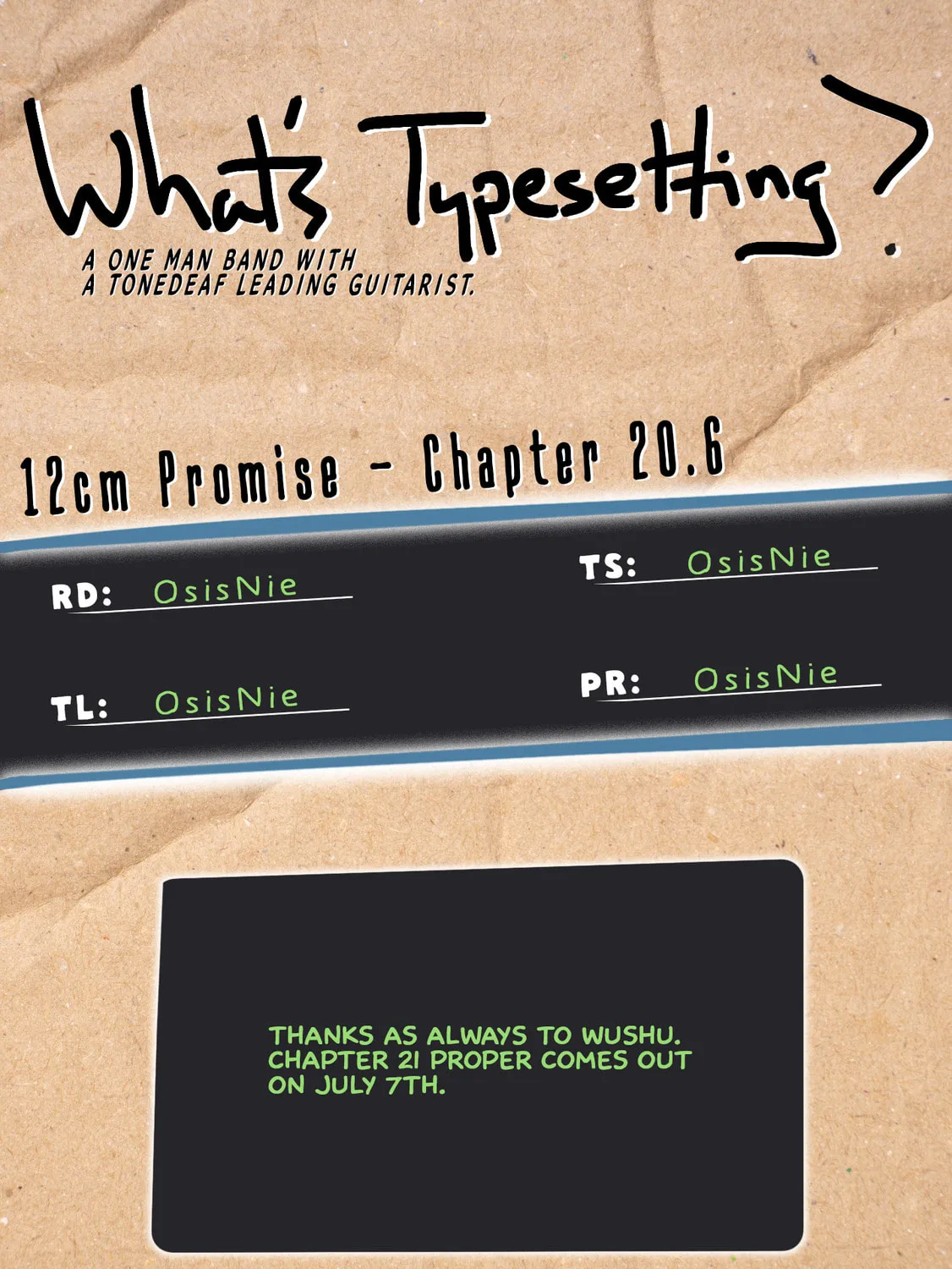 Promise of 12cm with Cool Girl Chapter 20.7 page 13 - 