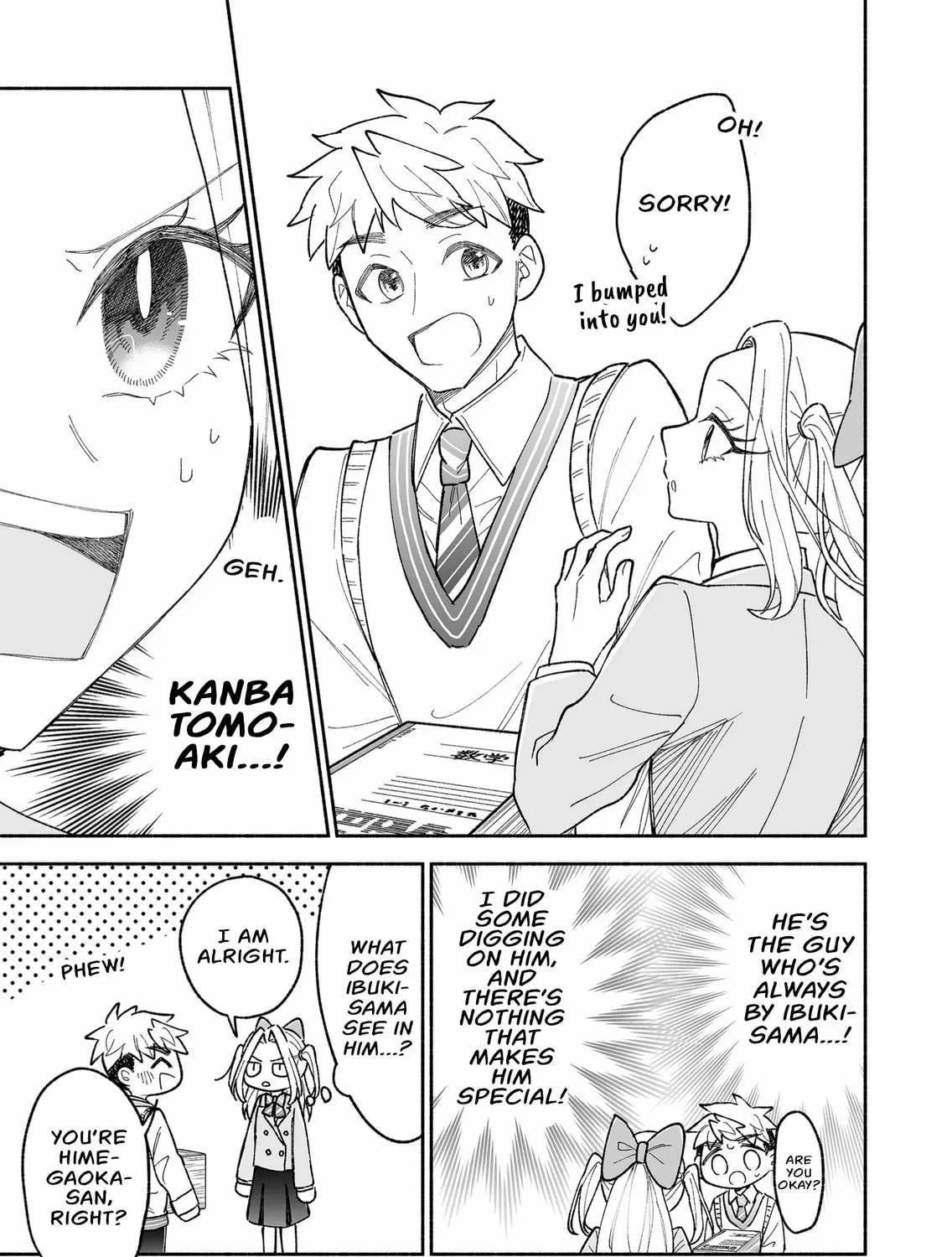 Promise of 12cm with Cool Girl Chapter 21.5 page 13 - 
