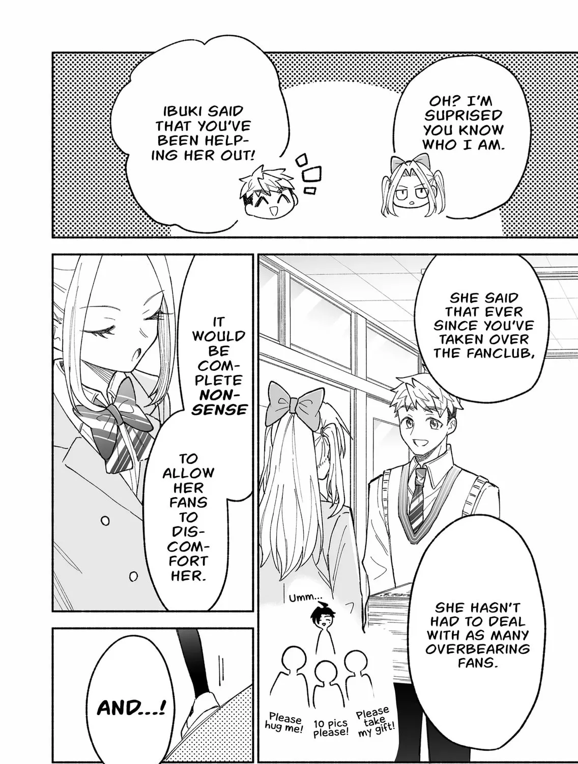 Promise of 12cm with Cool Girl Chapter 21.5 page 15 - 