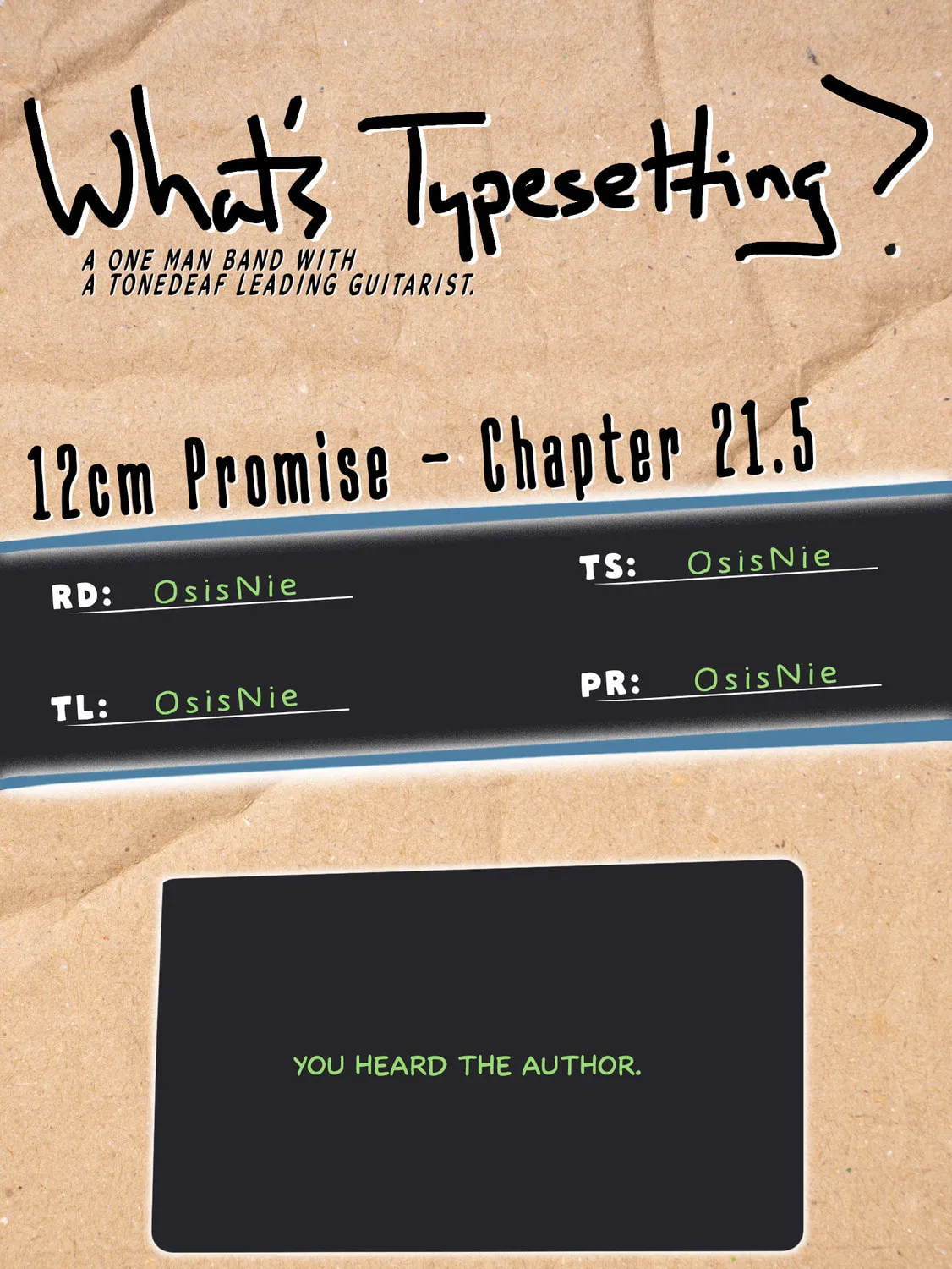 Promise of 12cm with Cool Girl Chapter 21.5 page 31 - 