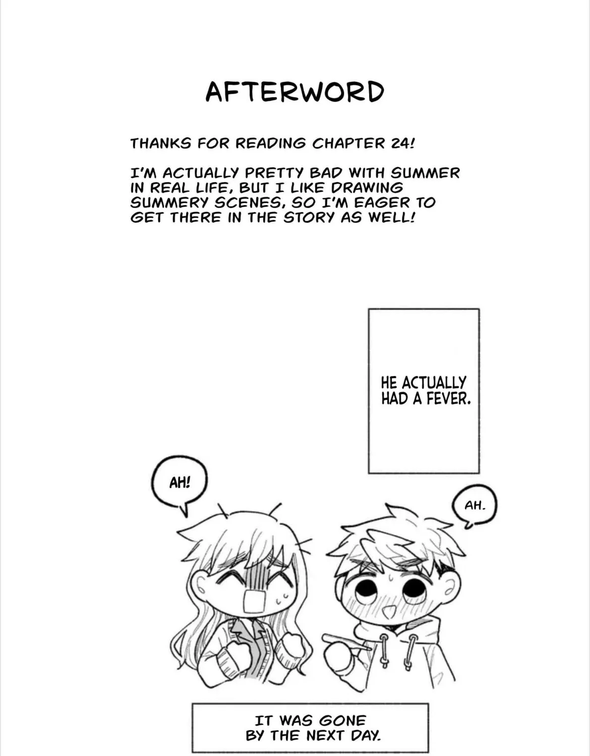 Promise of 12cm with Cool Girl Chapter 24 page 33 - 