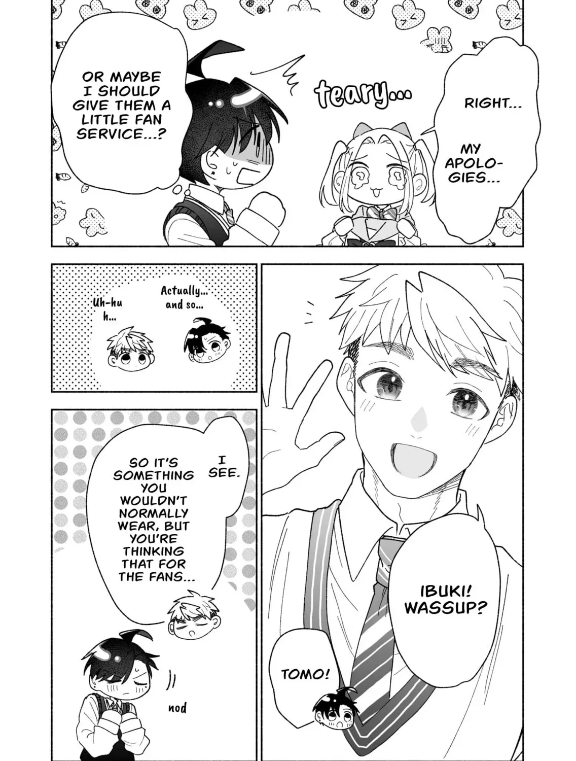 Promise of 12cm with Cool Girl Chapter 3.1 page 3 - 