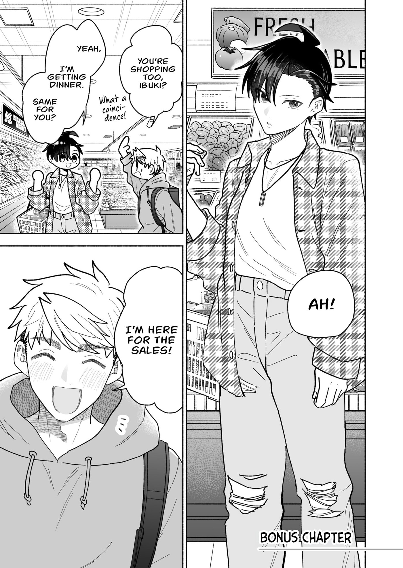 Promise of 12cm with Cool Girl Chapter 37.5 page 1 - 