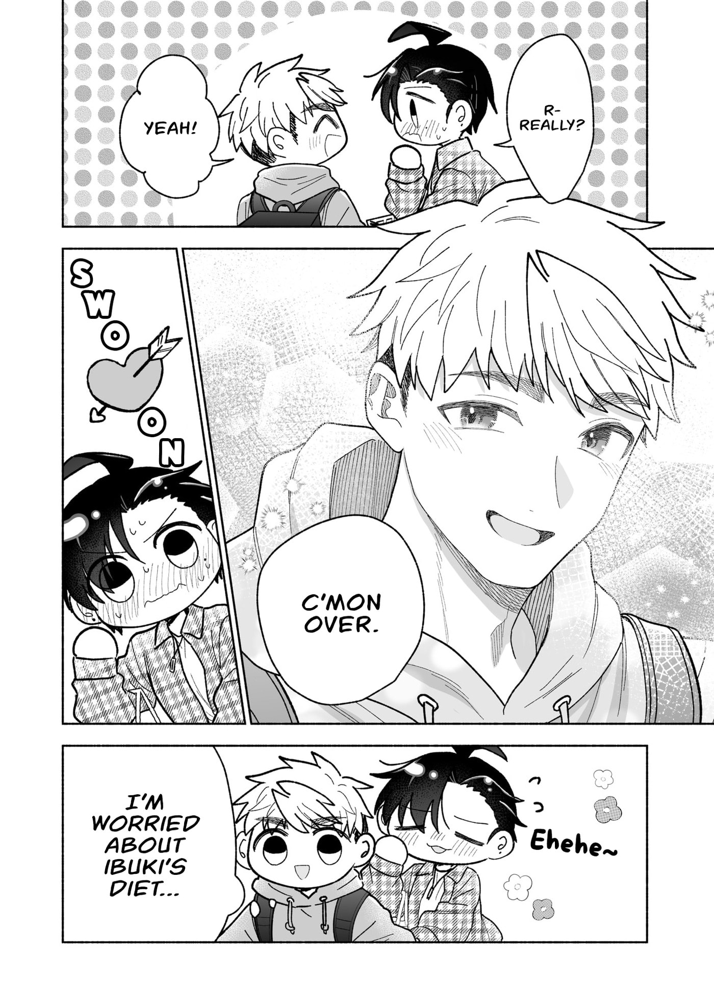 Promise of 12cm with Cool Girl Chapter 37.5 page 4 - 
