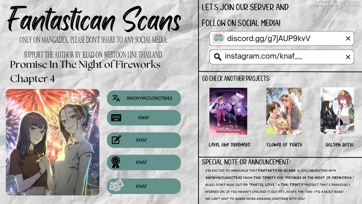 Promise On The Night of Fireworks Chapter 4 page 1 - 