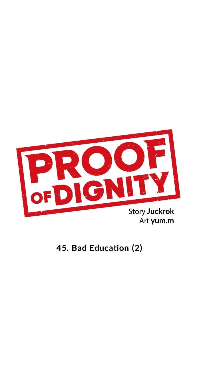 Proof of Dignity Ep. 45 - Bad Education (2) page 1 - 