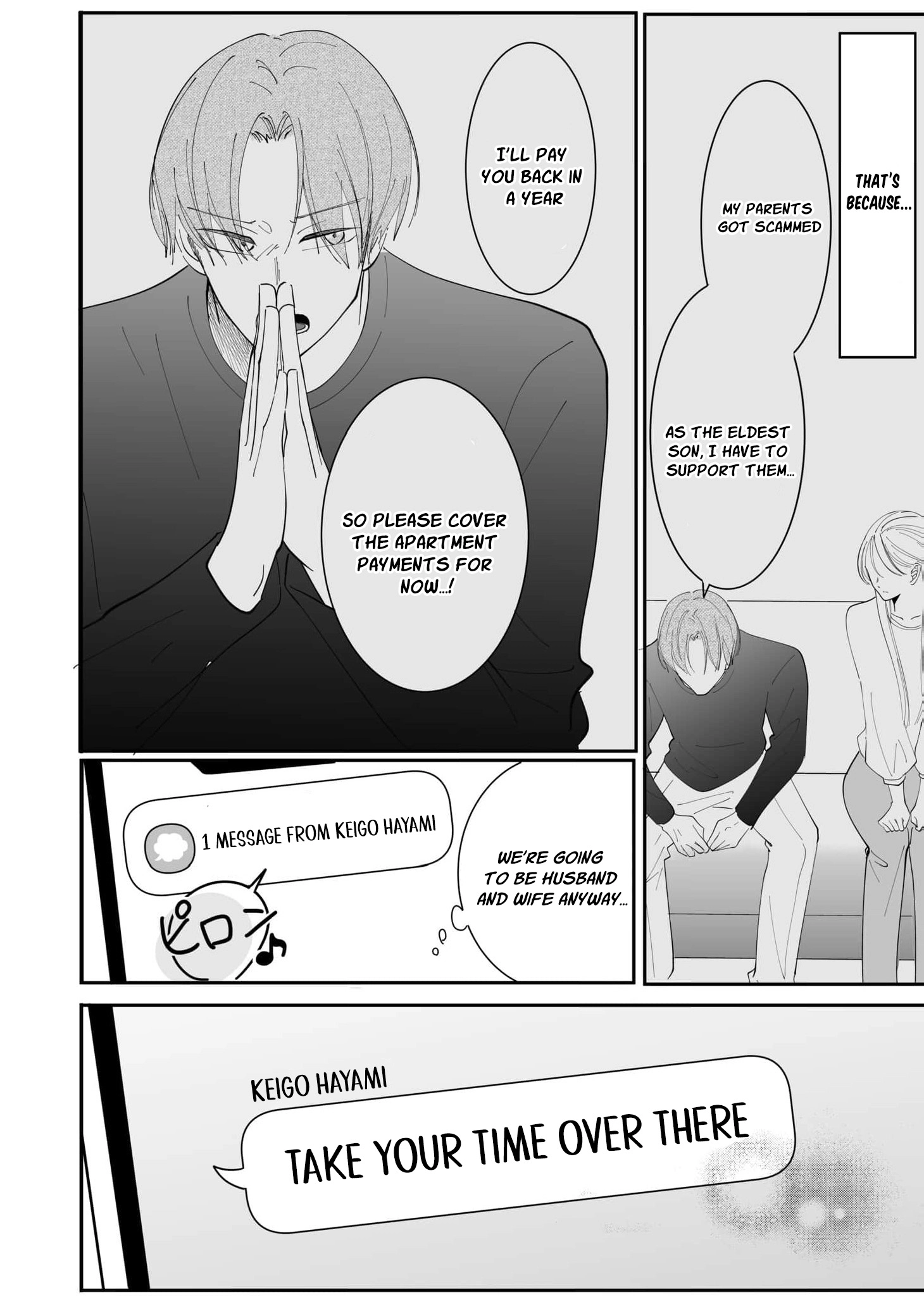 Proposal wa Fukushuu no Ato de ~Saijoukai no Onzoushi wa Ochita Hanayome ni Ai o Chikau~ Chapter 1 page 14 - 