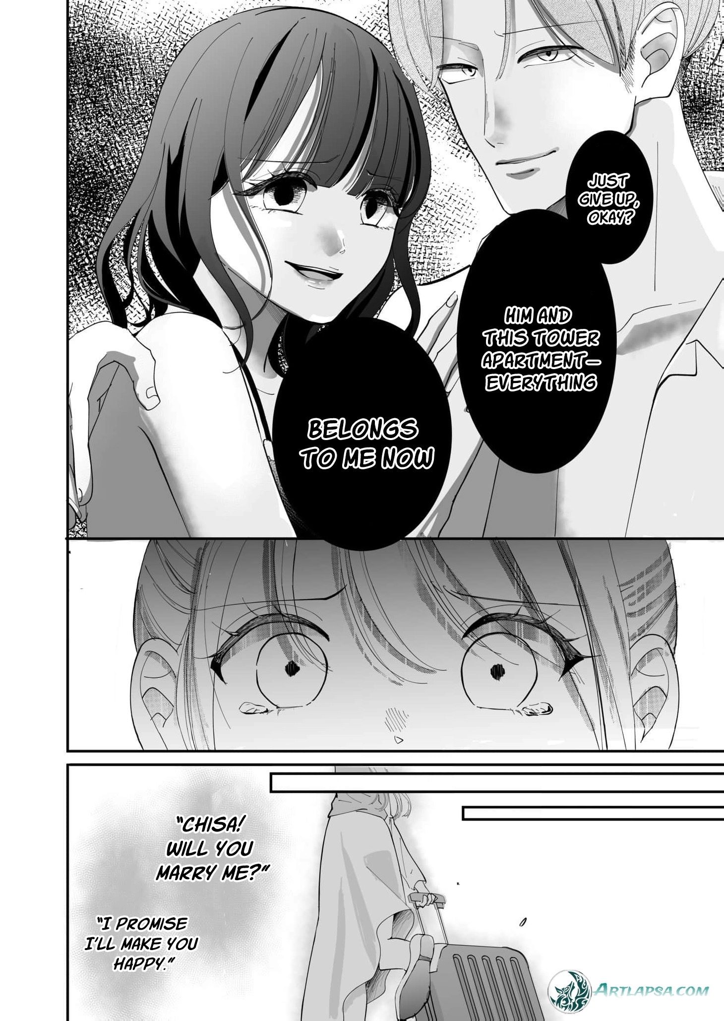 Proposal wa Fukushuu no Ato de ~Saijoukai no Onzoushi wa Ochita Hanayome ni Ai o Chikau~ Chapter 1 page 28 - 