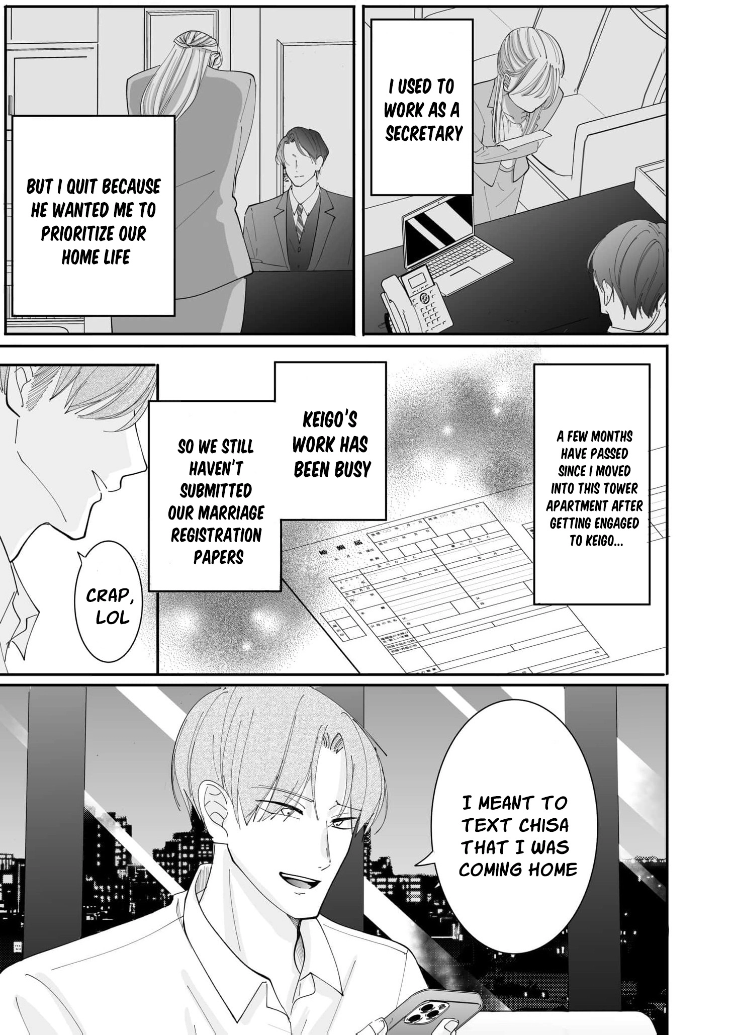 Proposal wa Fukushuu no Ato de ~Saijoukai no Onzoushi wa Ochita Hanayome ni Ai o Chikau~ Chapter 1 page 9 - 