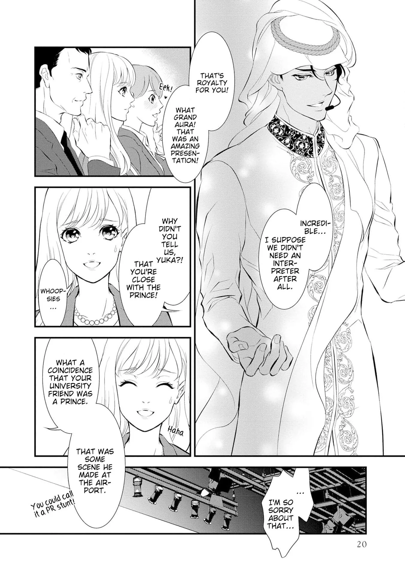 Proposed to By An Arrogant Sheikh: I Gave My Virginity to a Prince Chapter 1 page 22 - 