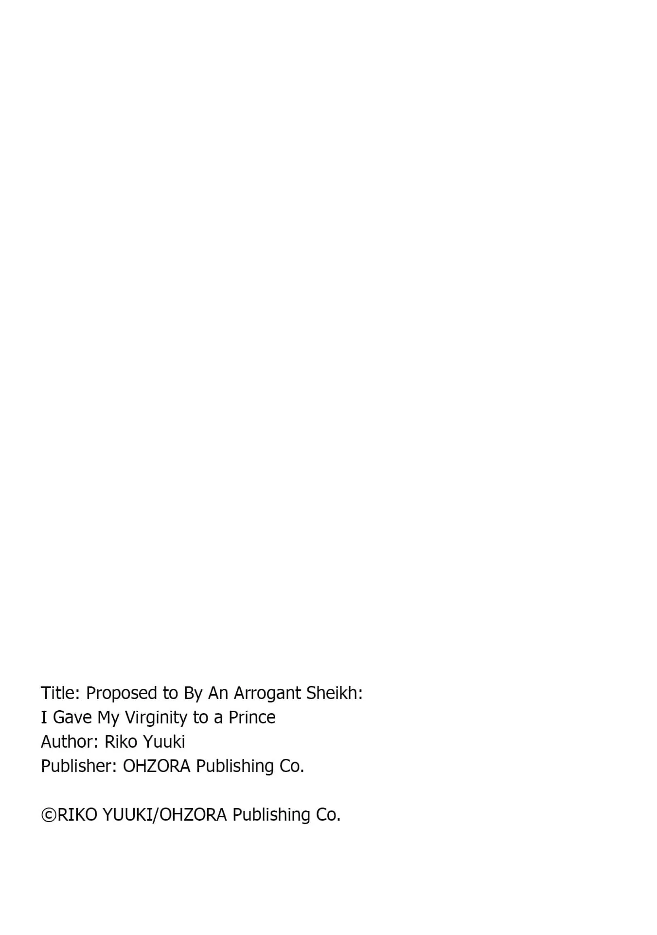 Proposed to By An Arrogant Sheikh: I Gave My Virginity to a Prince Chapter 1 page 45 - 