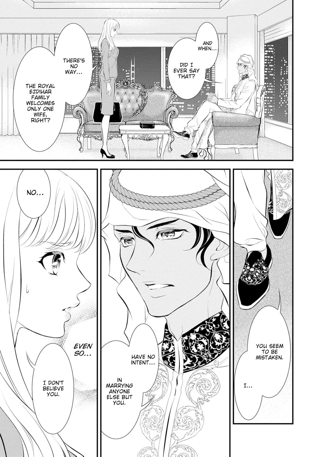 Proposed to By An Arrogant Sheikh: I Gave My Virginity to a Prince Chapter 3 page 25 - 