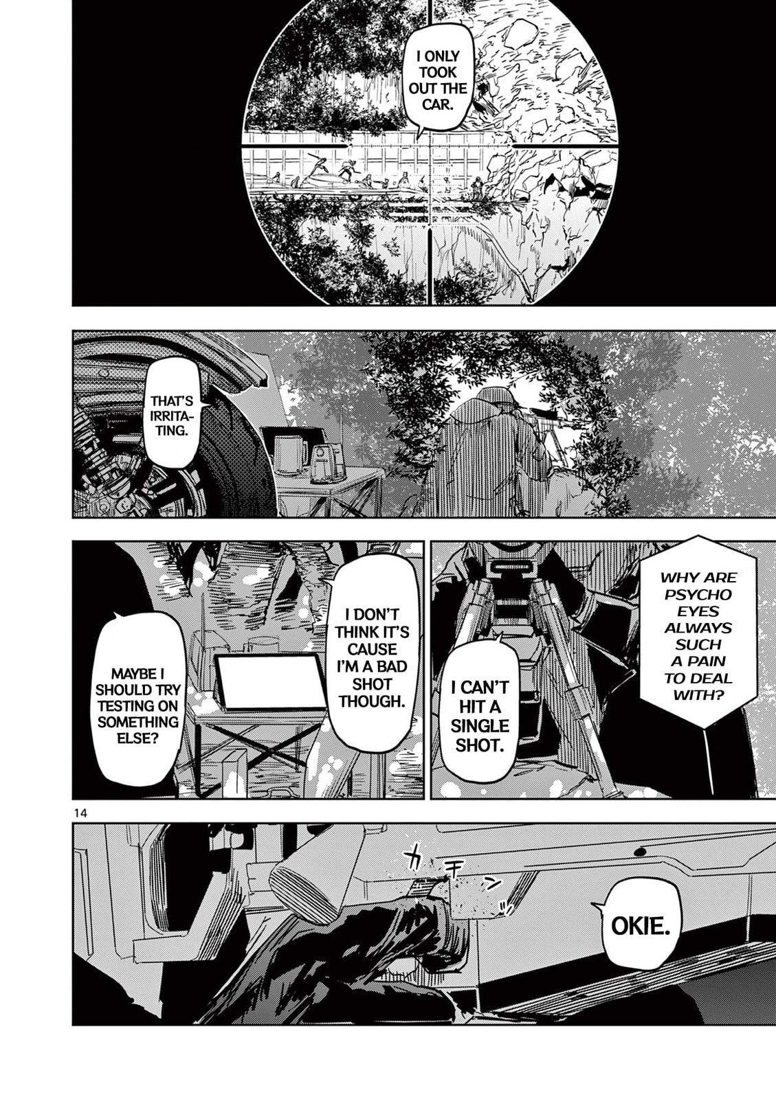 Psycho Eyes Chapter 14 page 13 - 