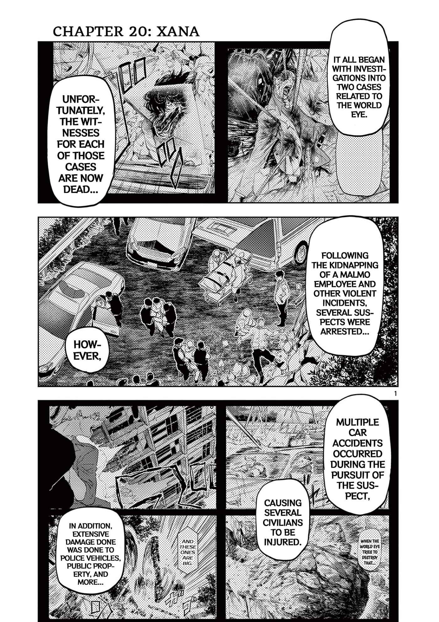 Psycho Eyes Chapter 20 page 1 - 