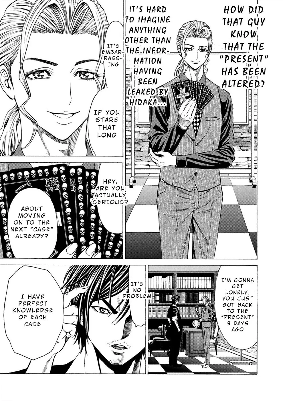 Psycho x Past: Ryouki Satsujin Sennyuu Sousa Chapter 10 page 34 - 