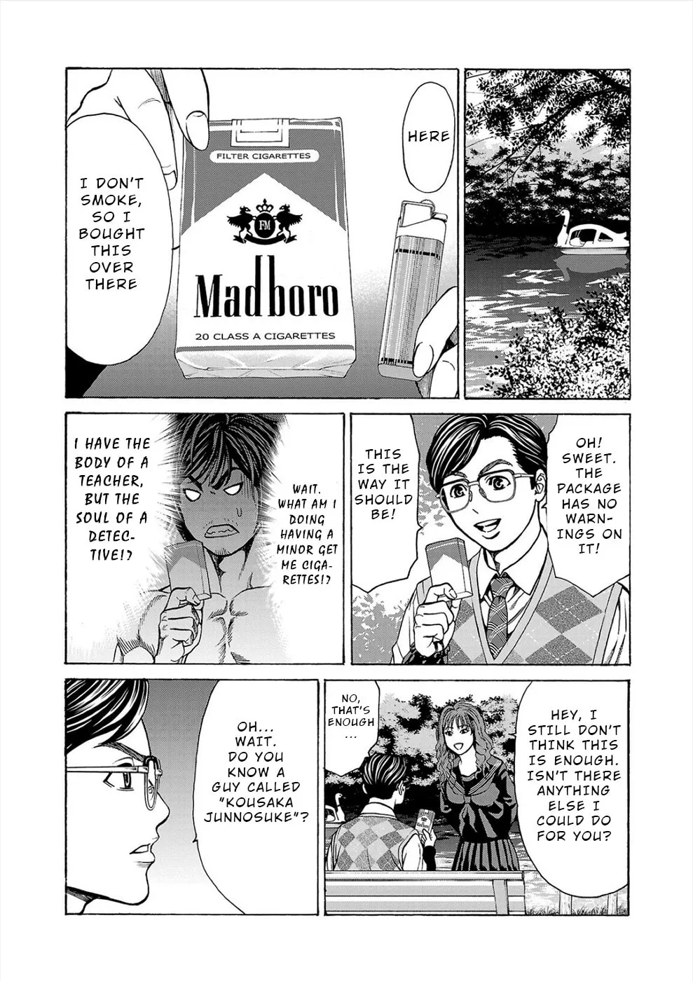 Psycho x Past: Ryouki Satsujin Sennyuu Sousa Chapter 11 page 38 - 