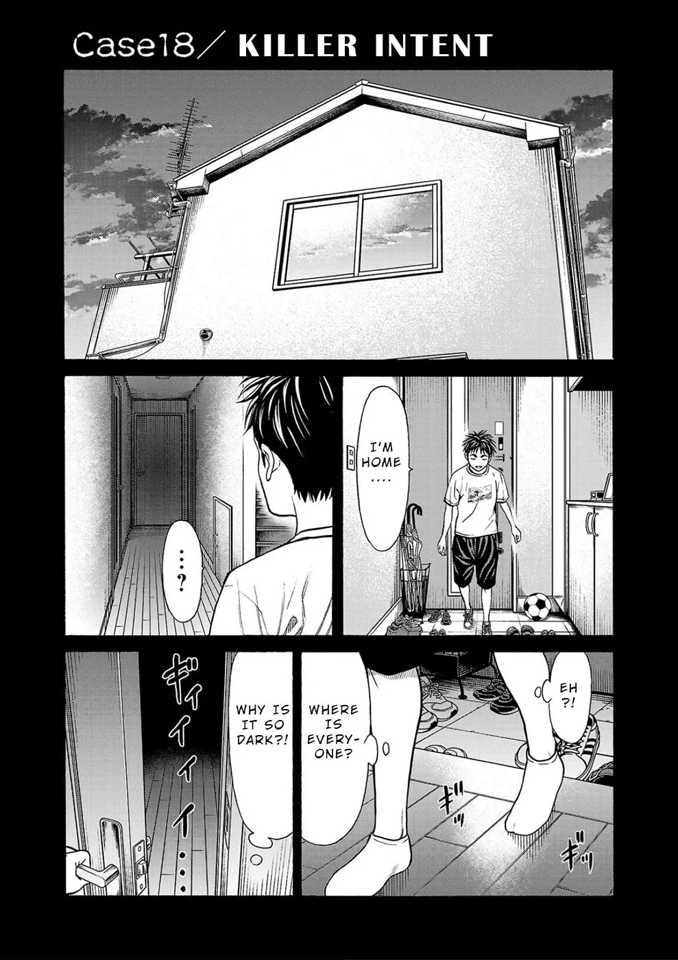 Psycho x Past: Ryouki Satsujin Sennyuu Sousa Chapter 18 page 1 - 