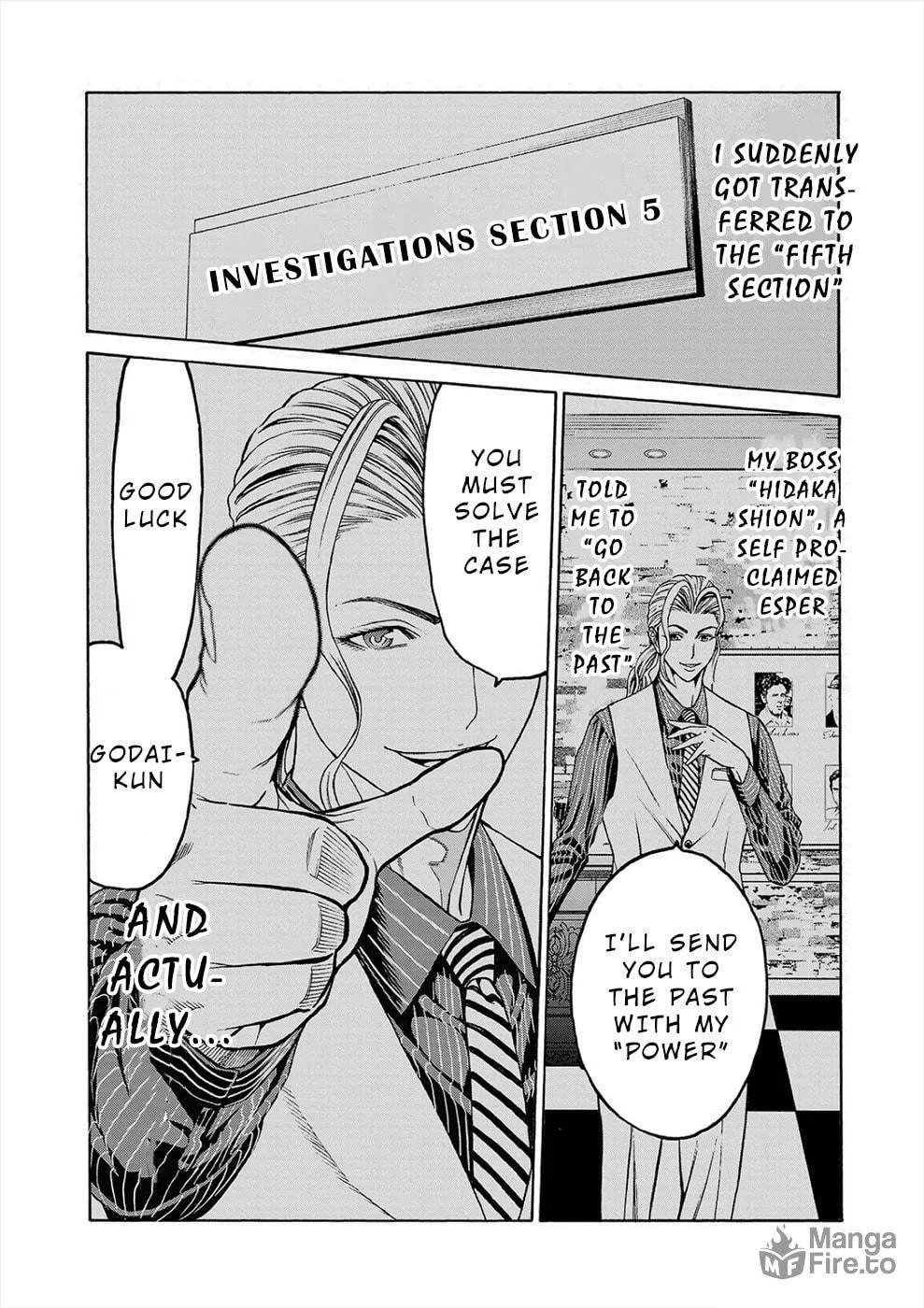 Psycho x Past: Ryouki Satsujin Sennyuu Sousa Chapter 2 page 5 - 