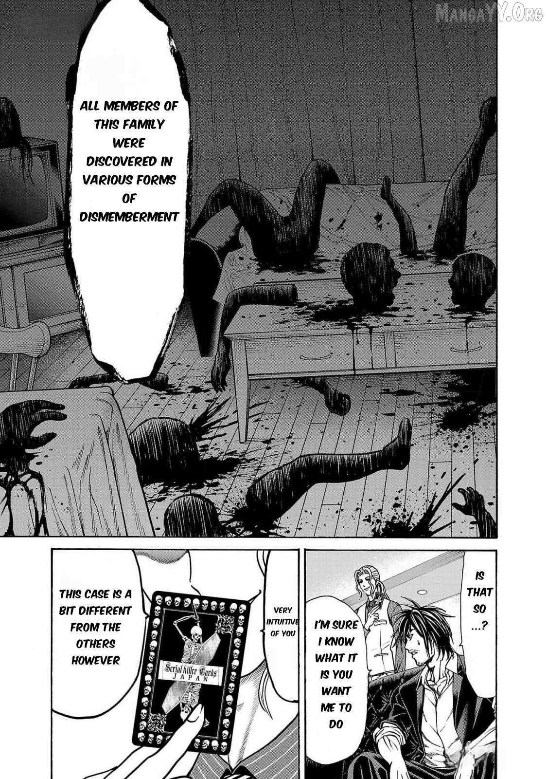 Psycho x Past: Ryouki Satsujin Sennyuu Sousa Chapter 26 page 46 - 