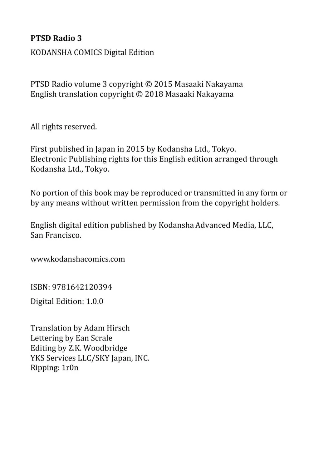 PTSD Radio Chapter 15 page 41 - 