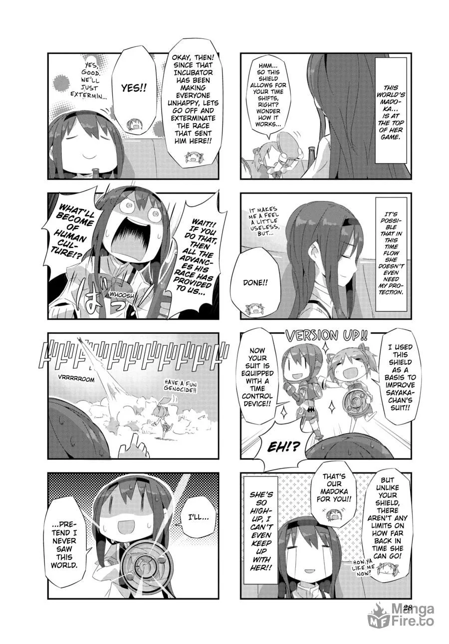 Puella Magi Homura★Tamura: Parallel Worlds Do Not Remain Parallel Forever Chapter 12 page 10 - 