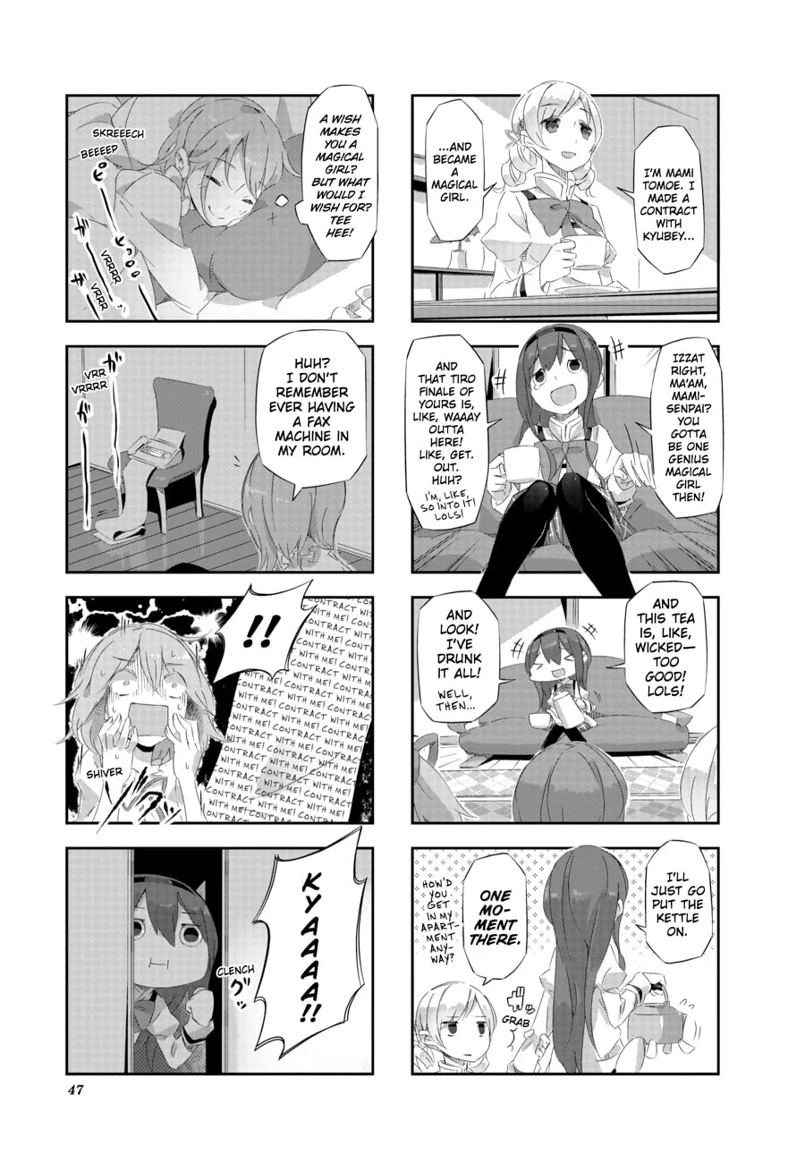 Puella Magi Homura★Tamura: Parallel Worlds Do Not Remain Parallel Forever Chapter 14 page 7 - 