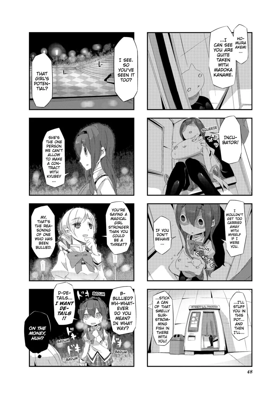 Puella Magi Homura★Tamura: Parallel Worlds Do Not Remain Parallel Forever Chapter 14 page 8 - 