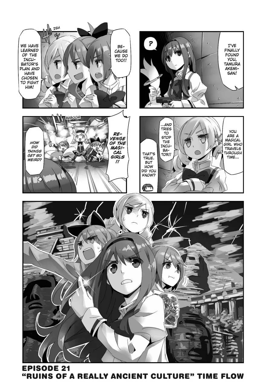 Puella Magi Homura★Tamura: Parallel Worlds Do Not Remain Parallel Forever Chapter 21 page 1 - 