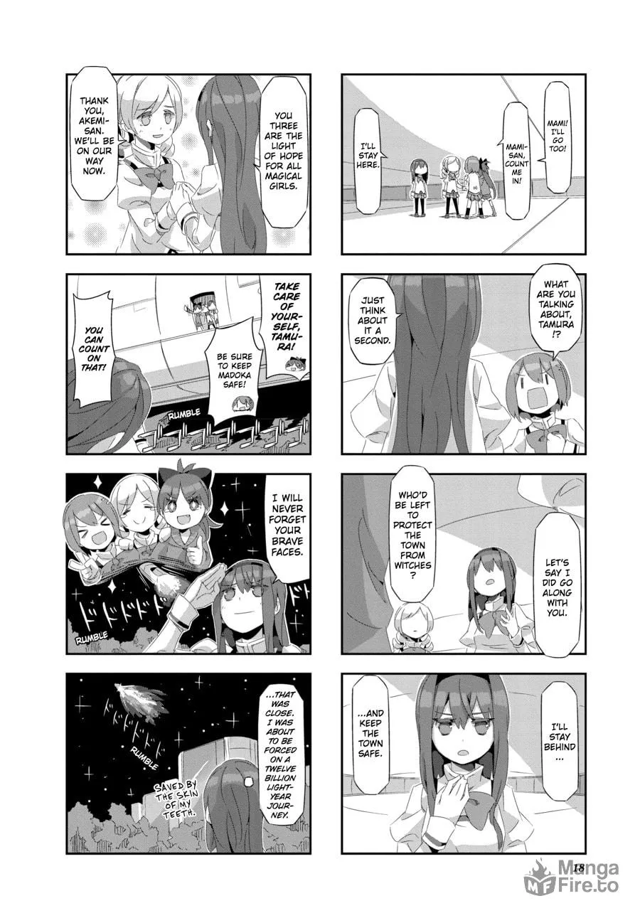 Puella Magi Homura★Tamura: Parallel Worlds Do Not Remain Parallel Forever Chapter 21 page 10 - 