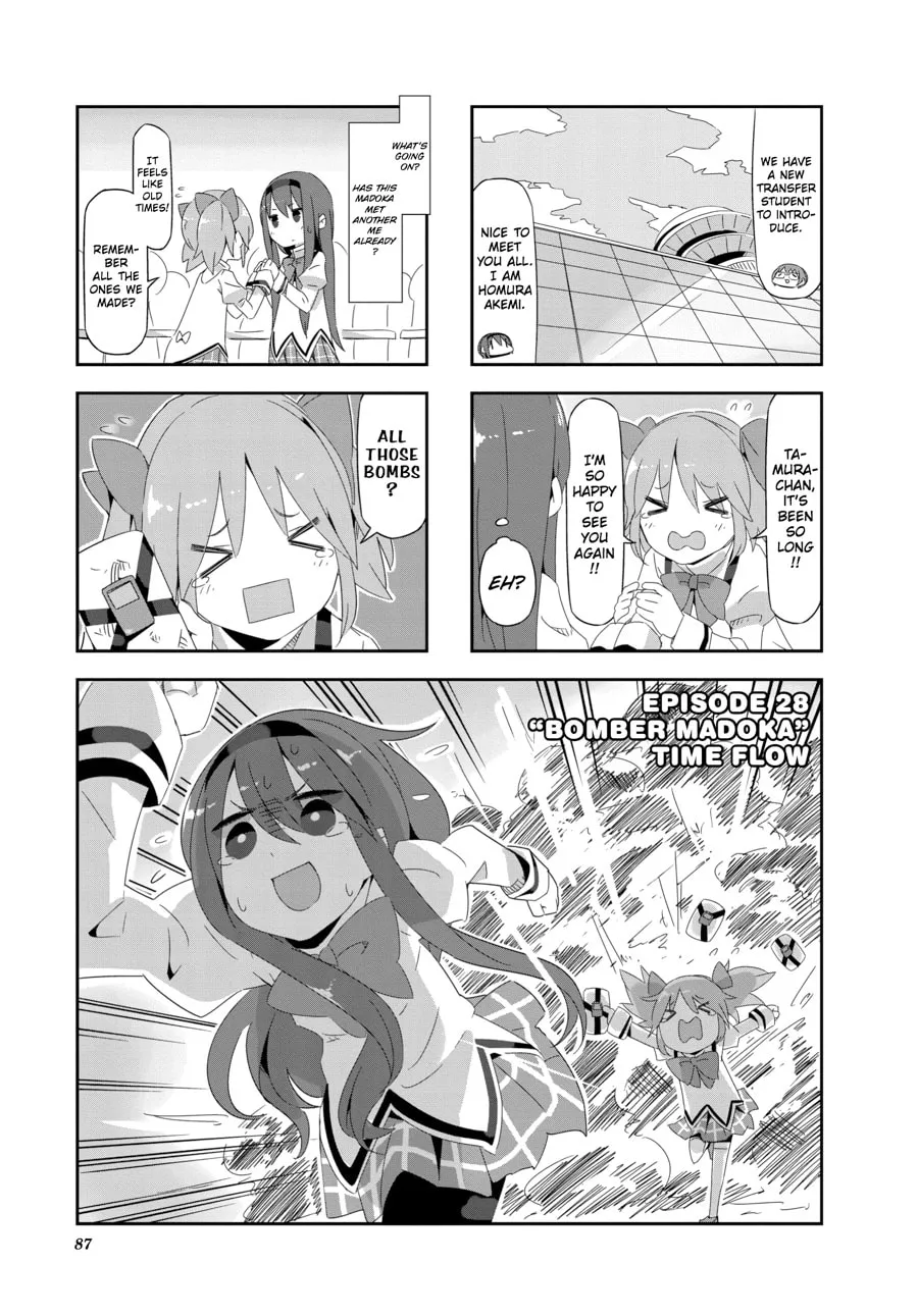 Puella Magi Homura★Tamura: Parallel Worlds Do Not Remain Parallel Forever Chapter 28 page 1 - 