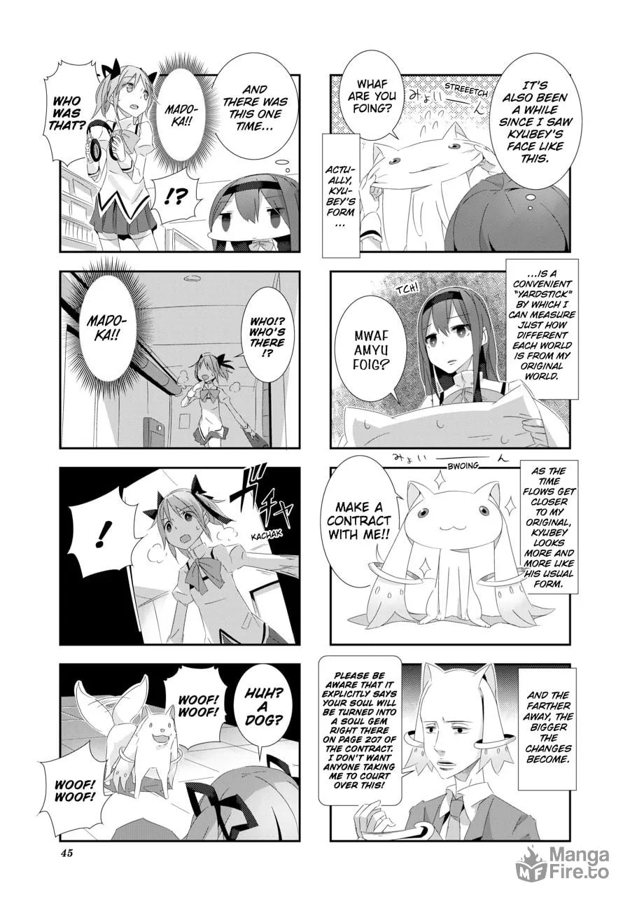 Puella Magi Homura★Tamura: Parallel Worlds Do Not Remain Parallel Forever Chapter 4 page 5 - 