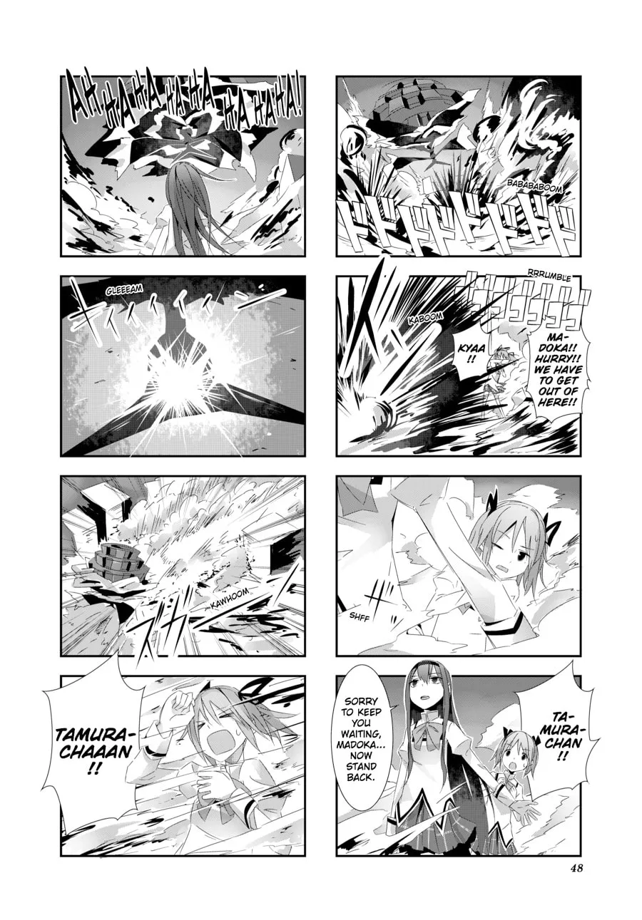 Puella Magi Homura★Tamura: Parallel Worlds Do Not Remain Parallel Forever Chapter 4 page 8 - 