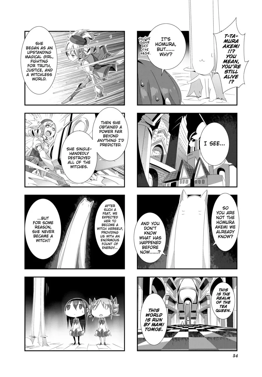 Puella Magi Homura★Tamura: Parallel Worlds Do Not Remain Parallel Forever Chapter 5 page 4 - 