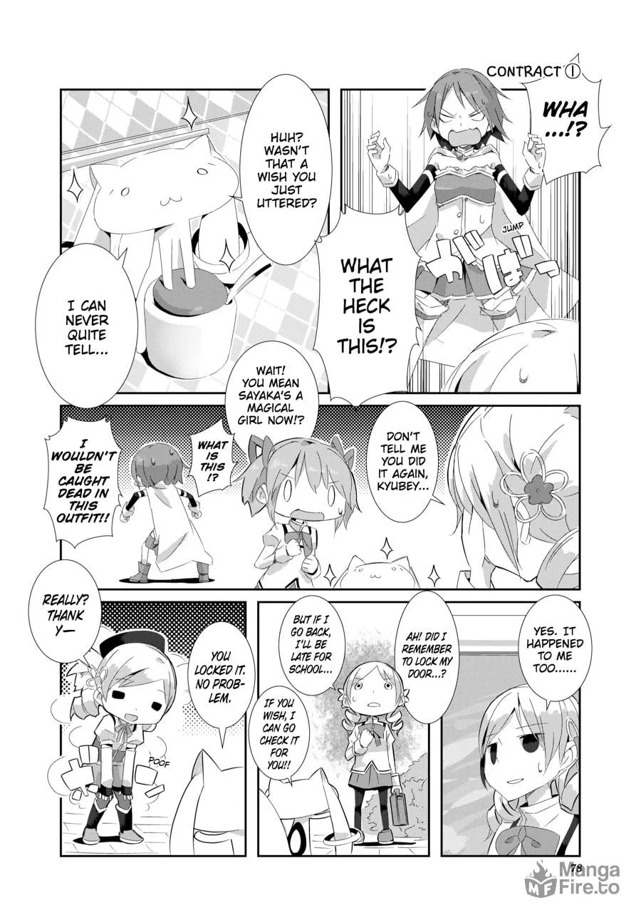Puella Magi Homura★Tamura: Parallel Worlds Do Not Remain Parallel Forever Chapter 7 page 6 - 