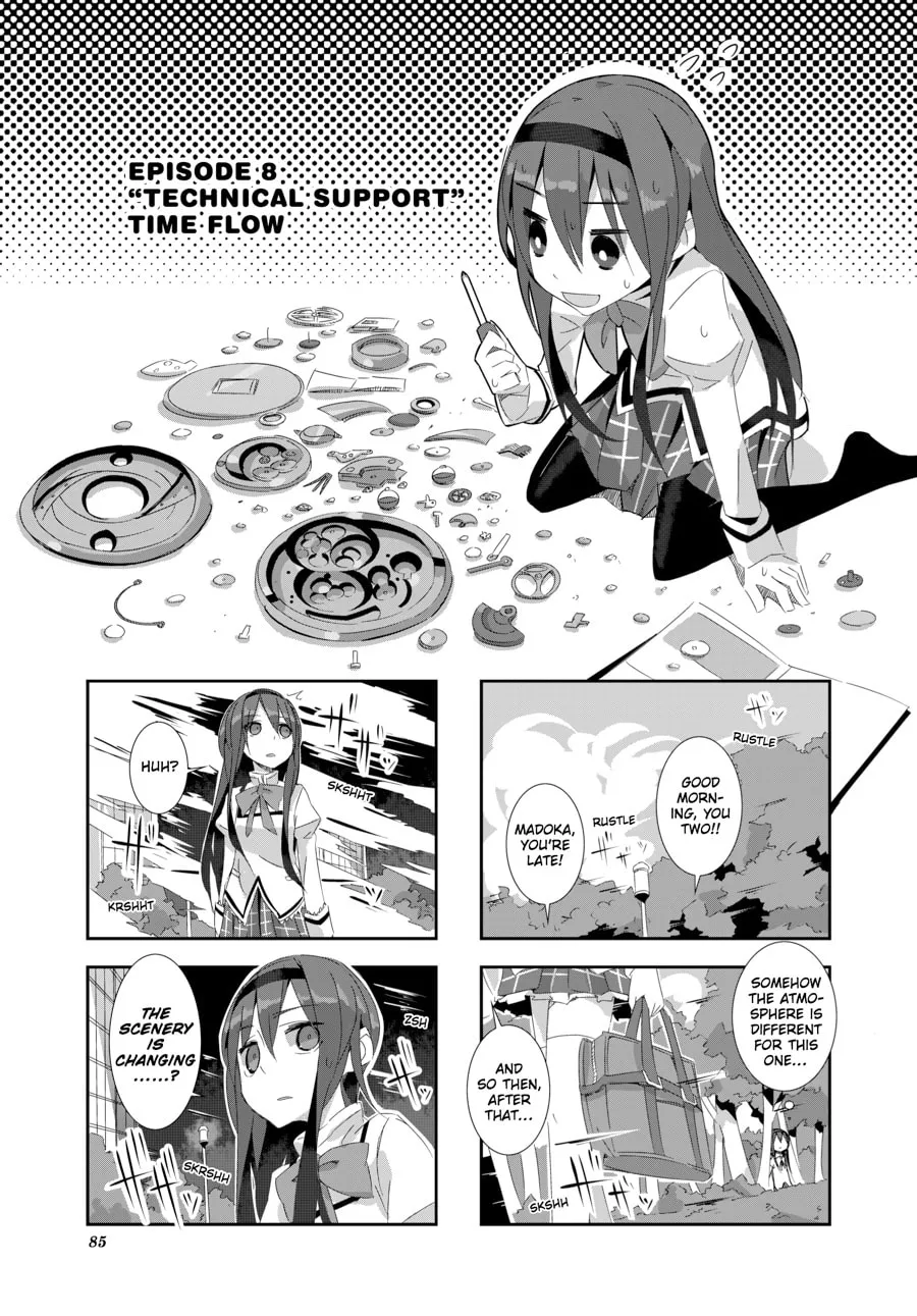 Puella Magi Homura★Tamura: Parallel Worlds Do Not Remain Parallel Forever Chapter 8 page 1 - 
