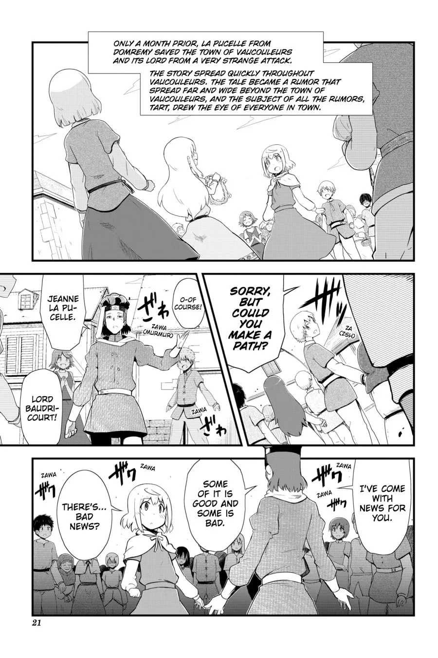 Puella Magi Tart Magica: The Legend of "Jeanne d