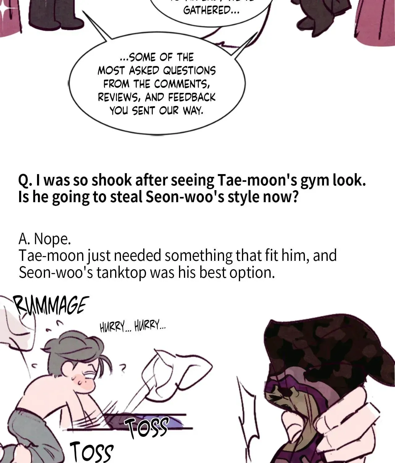 Punch Drunk Love Chapter 83.5 page 17 - 