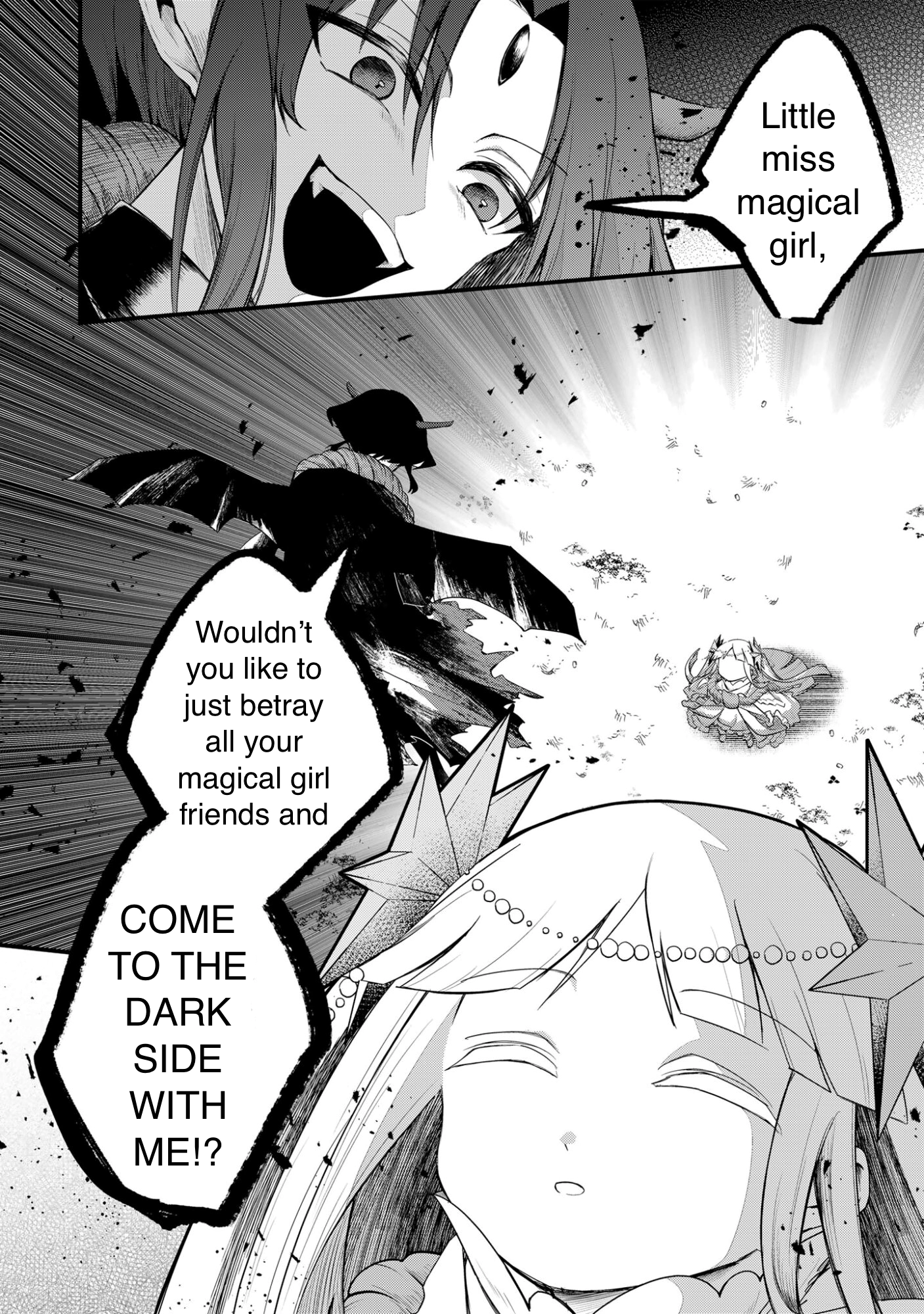 Punchline Magical girl Sei Chapter 1 page 2 - 