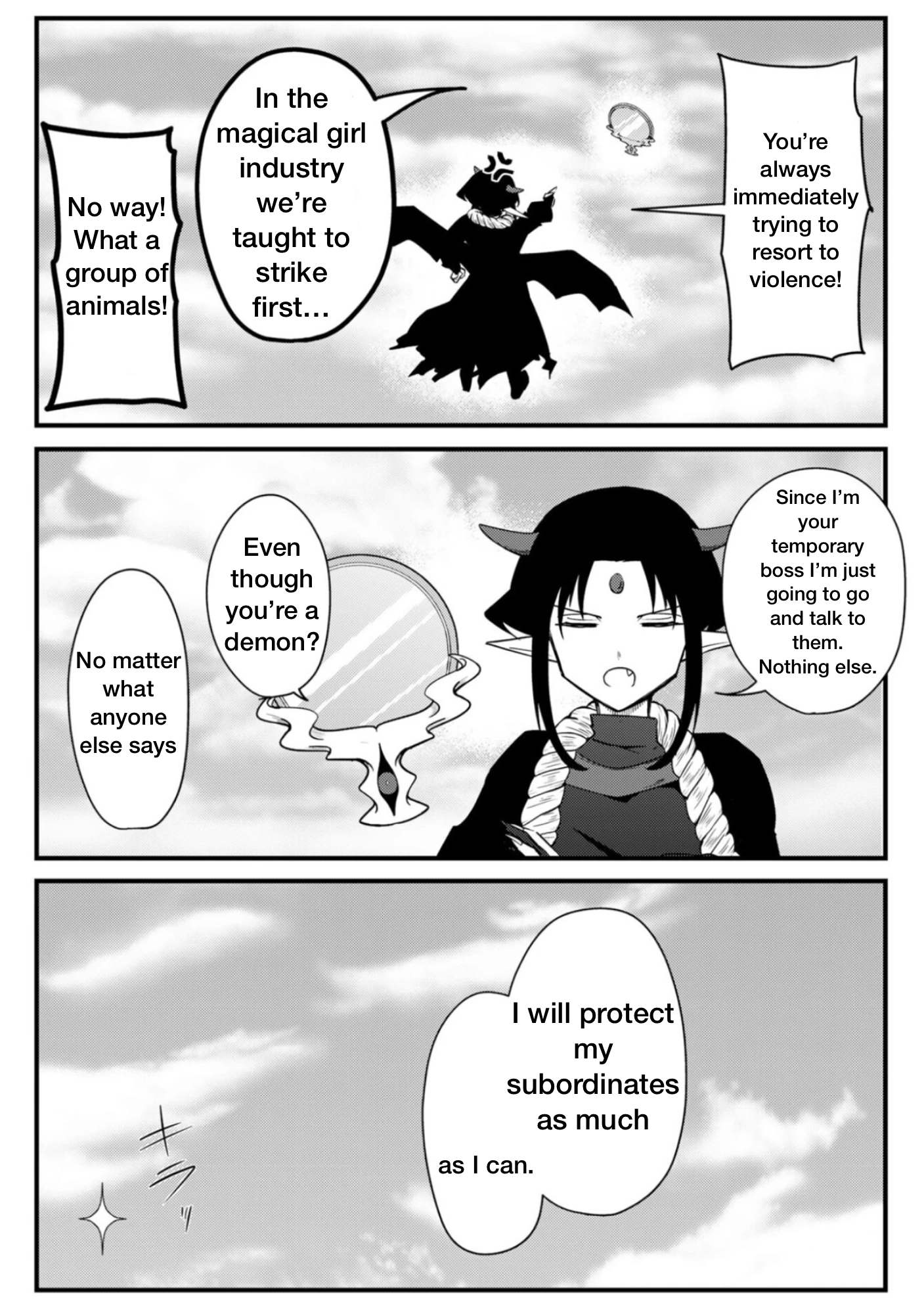 Punchline Magical girl Sei Chapter 3 page 18 - 