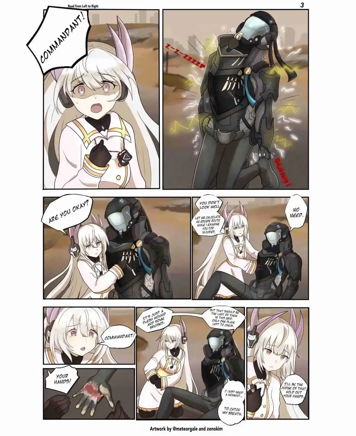 Punishing: Gray Raven — In Sync with You Chapter 3 page 1 - 