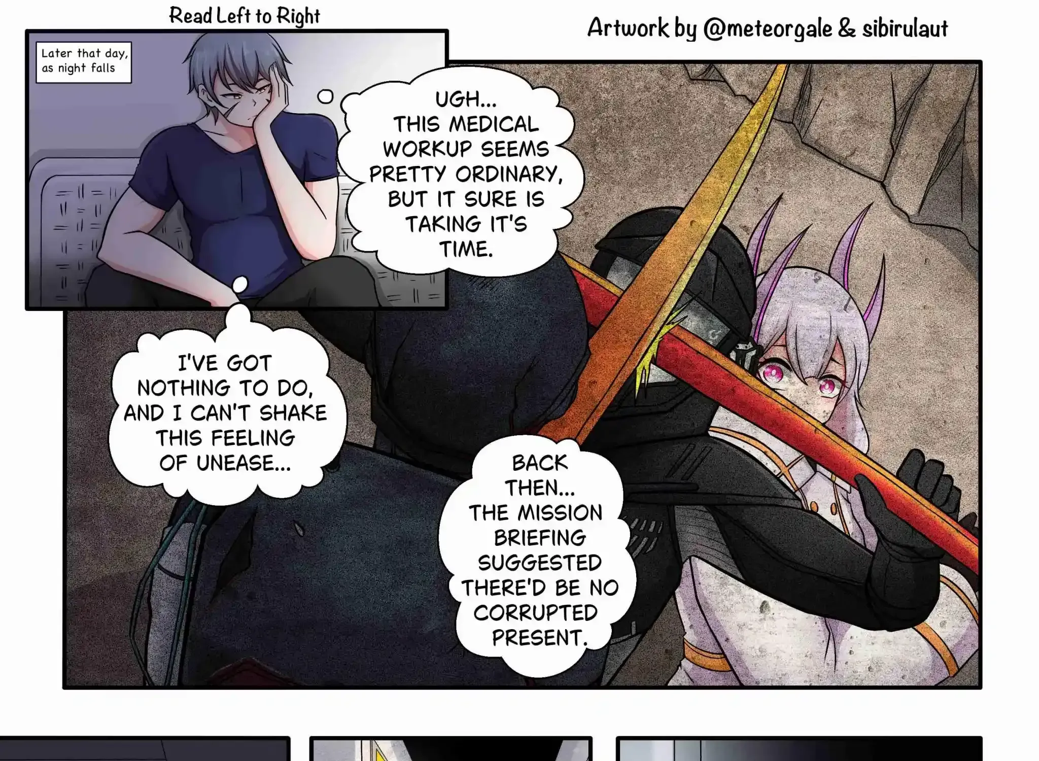Punishing: Gray Raven — In Sync with You Chapter 32 page 1 - 