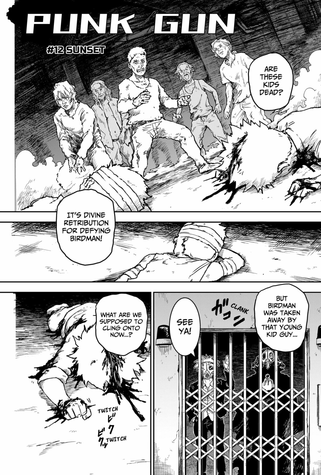 Punk Gun Chapter 12 page 1 - 