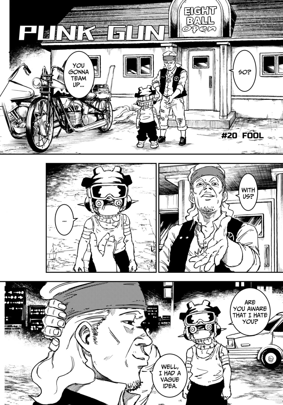 Punk Gun Chapter 20 page 1 - 