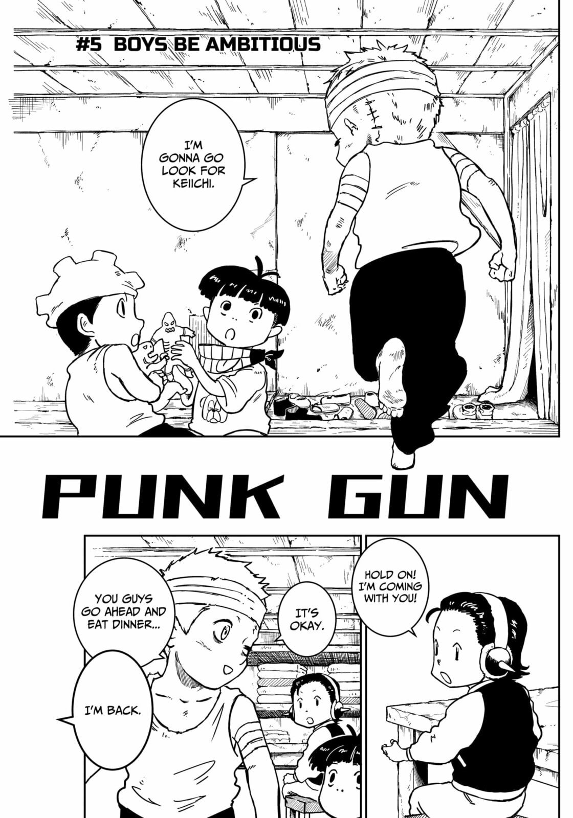 Punk Gun Chapter 5 page 1 - 